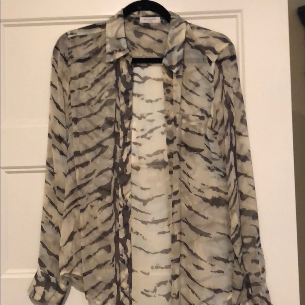 Equipment small silk blouse